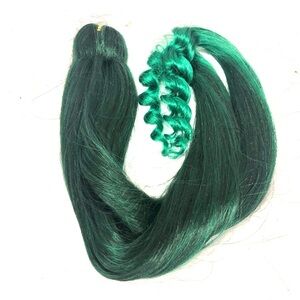 St. Patrick’s Day Emerald Green Hair Extensions